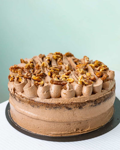 Coffee & Walnut Cake