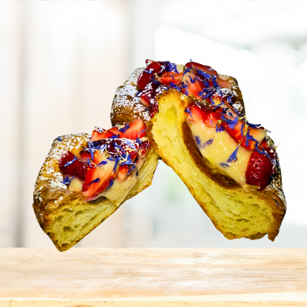 Strawberry Vanilla Bean Danish