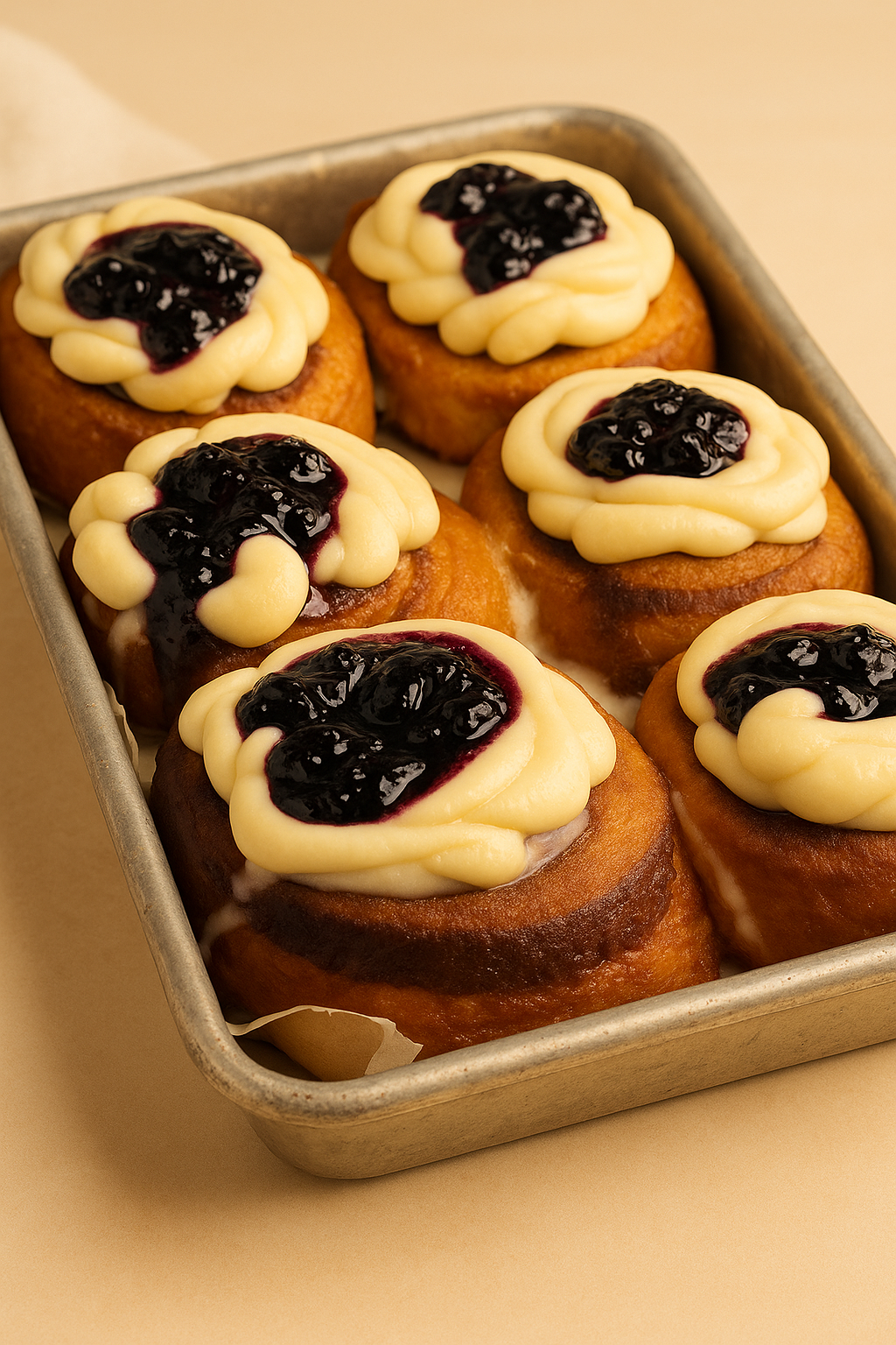 Blueberry Bun