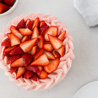 Vegan Strawberry Bliss Cake