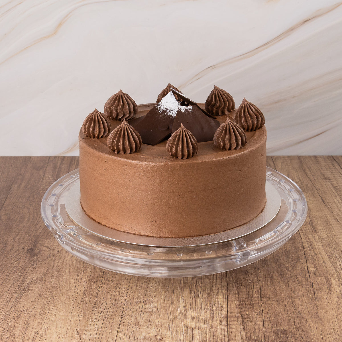 Vegan Chocolate Buttercream Cake