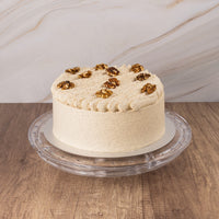 Vegan Coffee & Walnut Cake