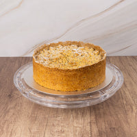 Vegan Baked Blueberry Cheesecake