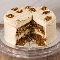 Vegan Coffee & Walnut Cake