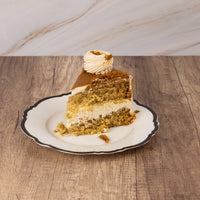 Vegan Vanilla Lotus Buttercream Cake