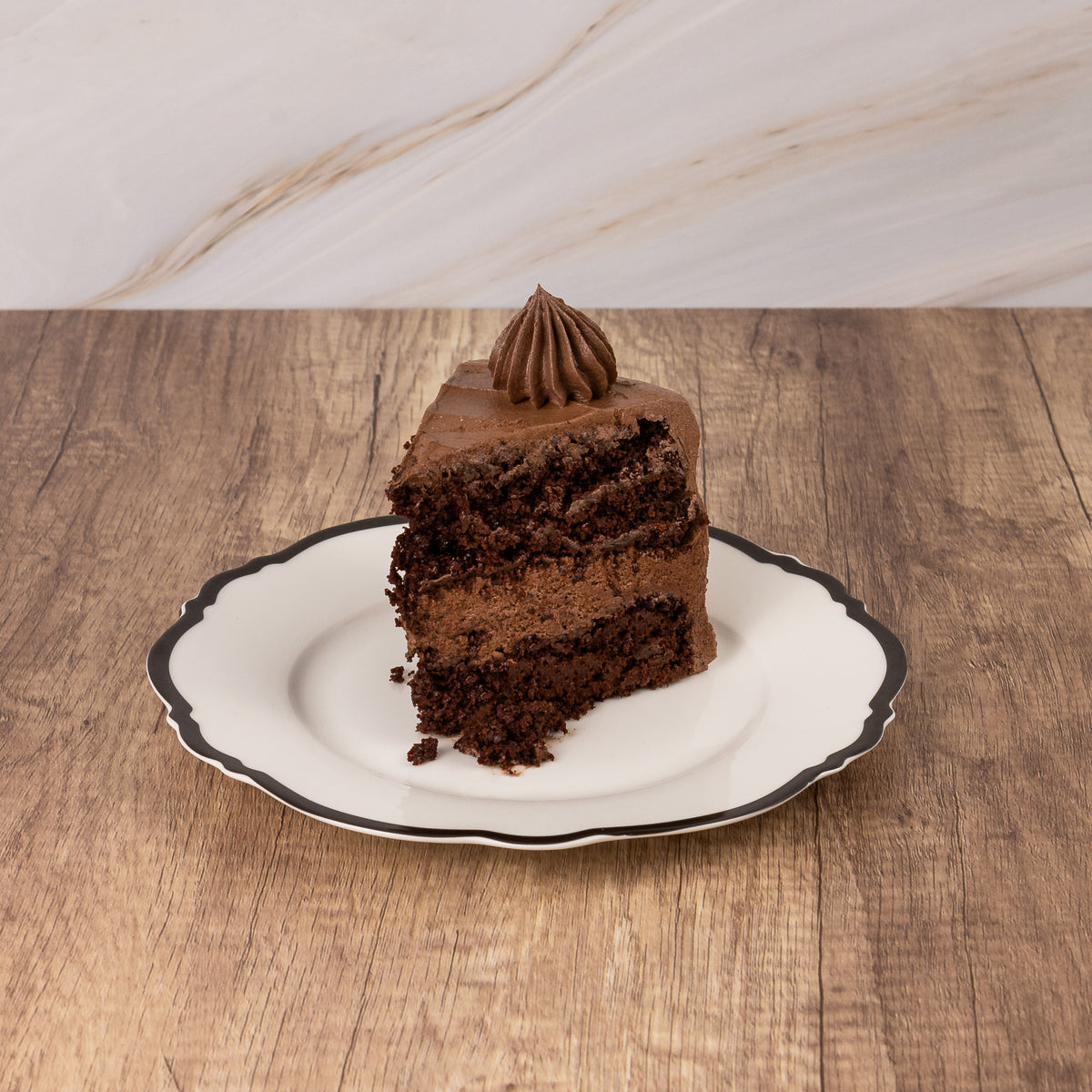 Vegan Chocolate Buttercream Cake